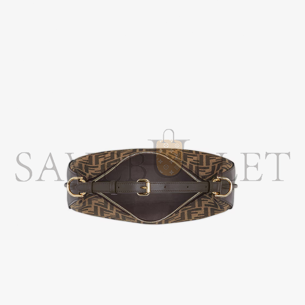 FENDI GRAPHY SMALL BROWN FF JACQUARD FABRIC BAG 8BR798ALP3F1I02 (29*24.5*10cm) FENDI GRAPHY SMALL BROWN FF JACQUARD FABRIC BAG 8BR798ALP3F1I02 (29*24.5*10cm)